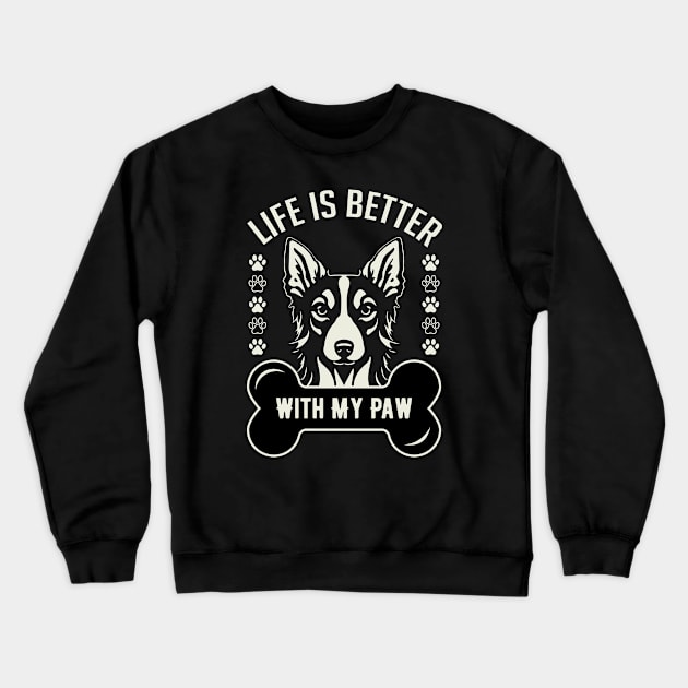 DOG BEST FRIEND Crewneck Sweatshirt by VecTikSam